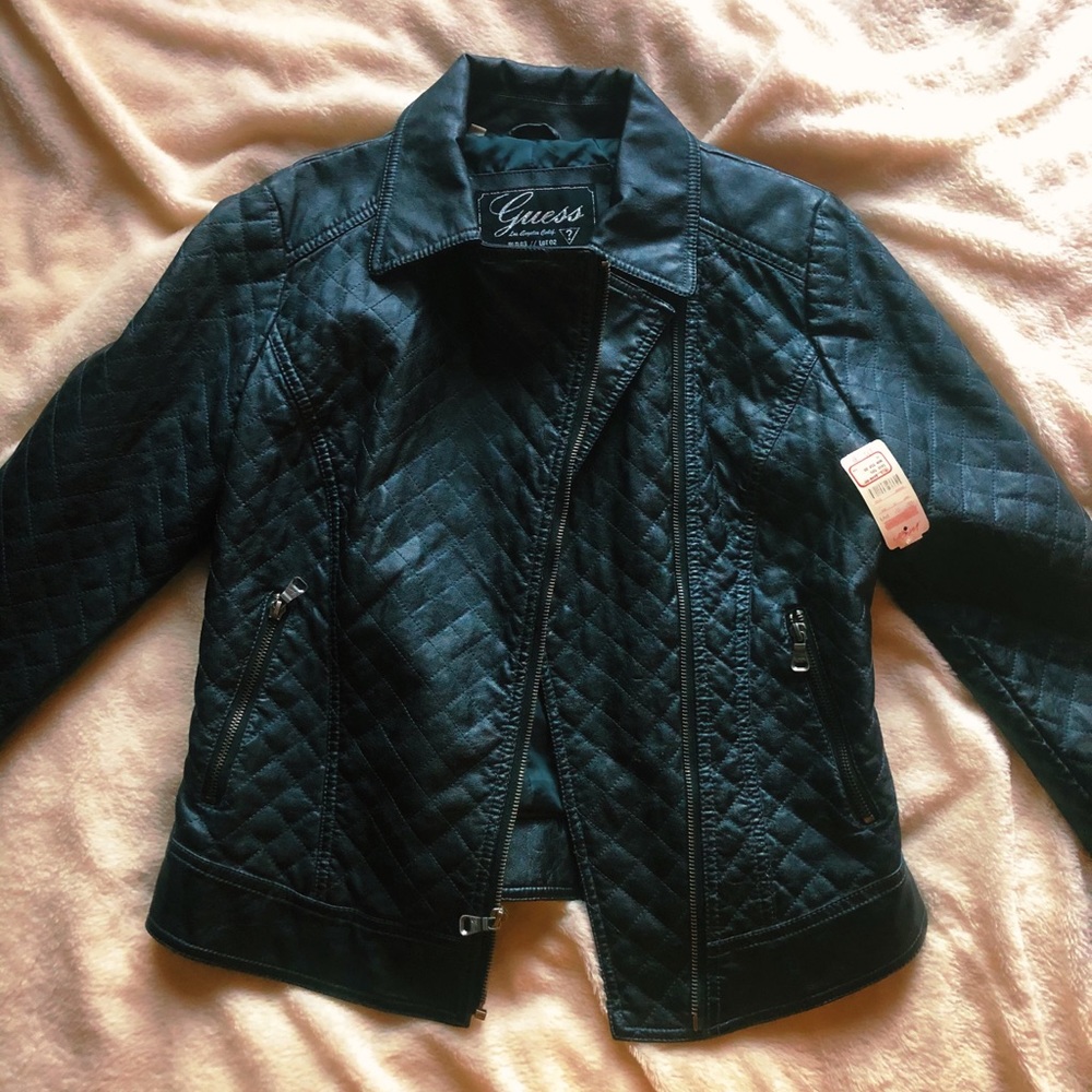Guess leather jacket